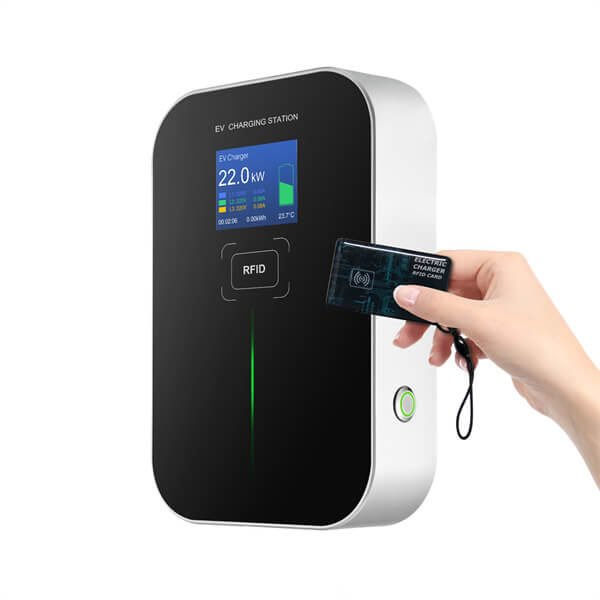 AC EV Charging Station 7.2KW With RFID Card(Non-Billing)